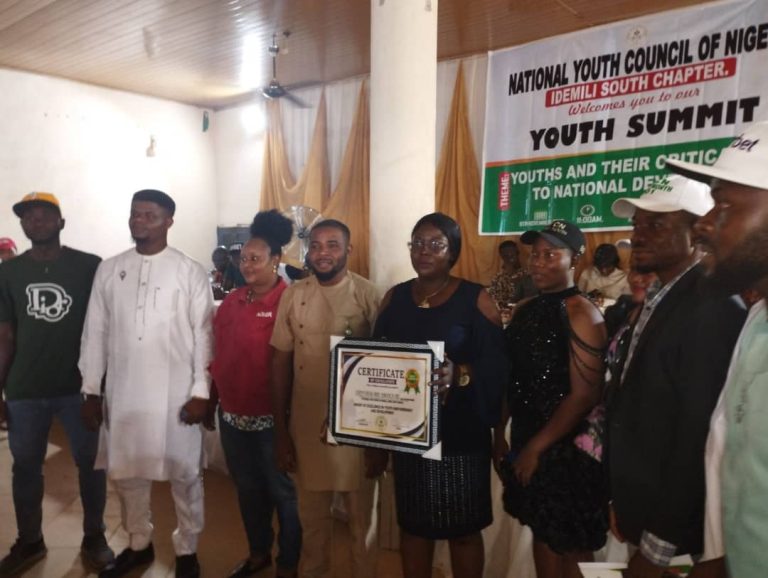 National Youth Council of Nigeria Idemili south Chapter Youth Summit